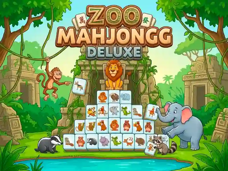 Spill Zoo Mahjongg Deluxe online