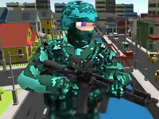 Spill Pixel Combat Multiplayer online