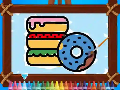 Spill Kids Coloring Bakery online