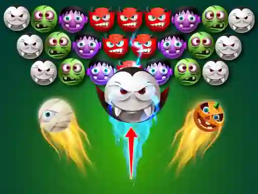 Spill Halloween Bubble Shooter online