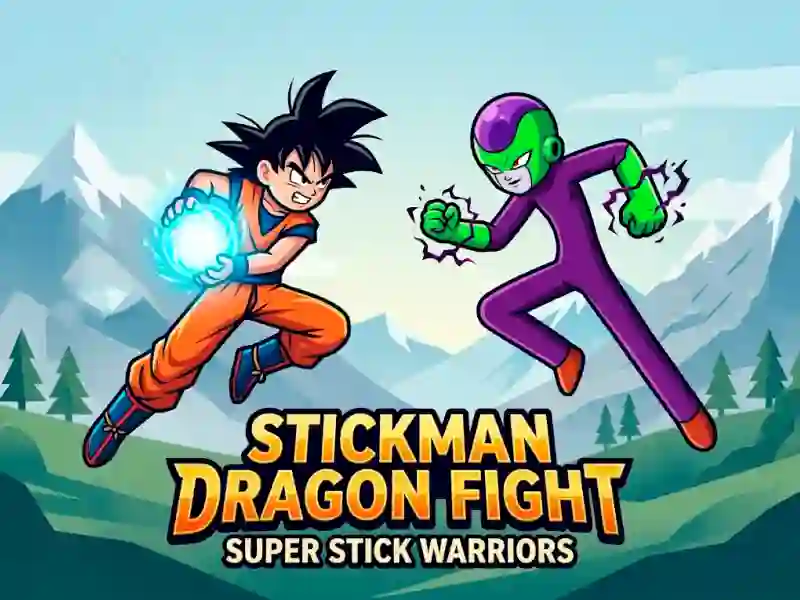 Spill Stickman Dragon Fight - Super Stick Warriors online