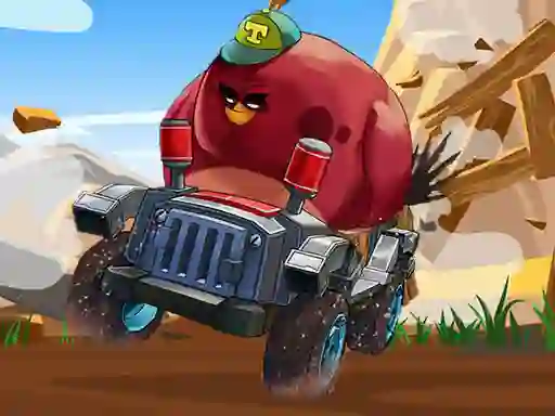 Spill Crazy Birds Kart Hidden Stars online