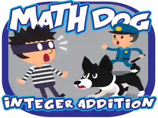 Spill Math Dog Integer Addition online