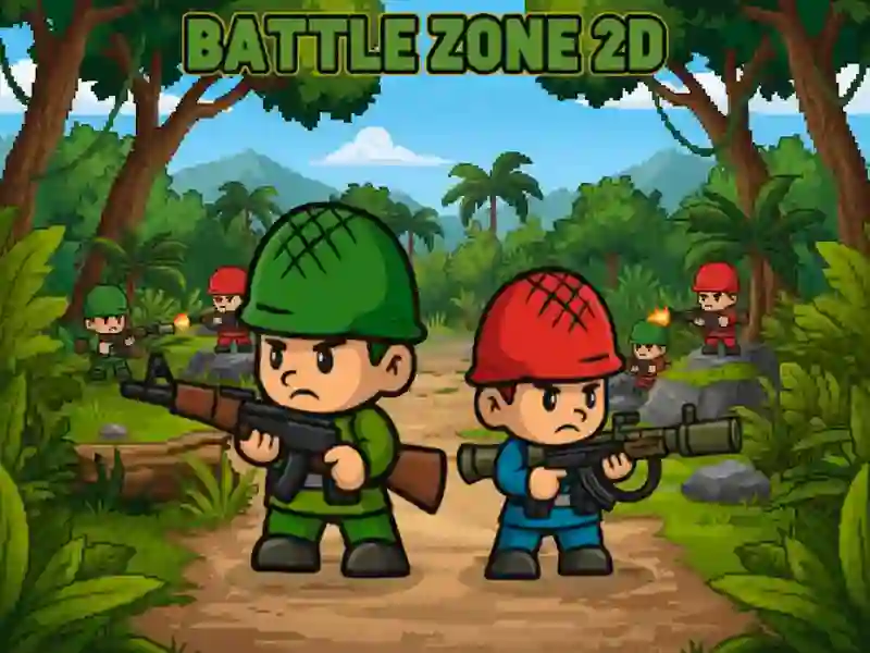 Spill Battle Zone 2D online