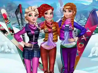 Spill Princesses Visit Arendelle online
