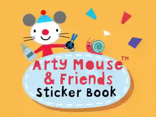 Spill Arty Mouse & Friends Sticker Book online