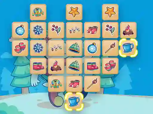 Spill Winter Mahjong online