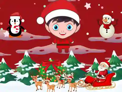 Spill Christmas Puzzle online