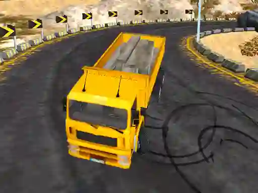Spill Long Trailer Truck Cargo Truck Simulator Game online