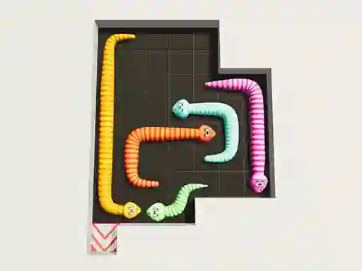 Spill Snake Puzzle online