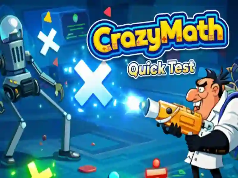 Spill Crazy Math Quick Test online