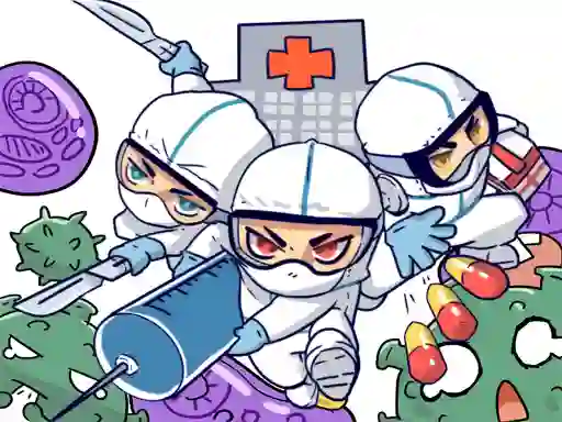 Spill Against Coronavirus Puzzle online