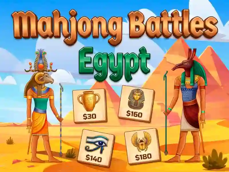 Spill Mahjong Battles Egypt online