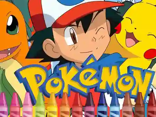 Spill Pokemon Coloring online