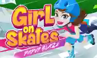 Spill Girl on Skates Paper Blaze online