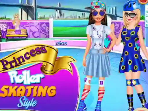 Spill Princess Roller Skating Style online