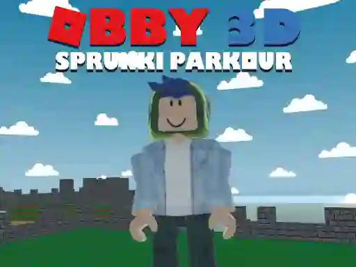 Spill Obby 3D Sprunki Parkour online