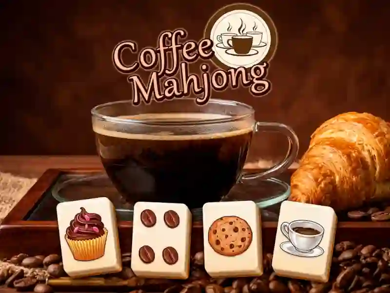 Spill Coffee Mahjong online