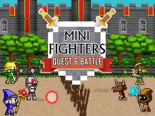 Spill Mini Fighters Quest & battle online