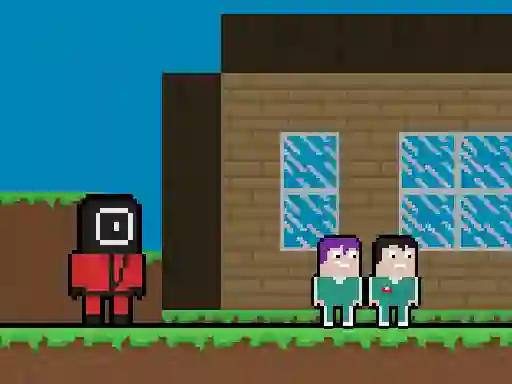 Spill Squid Escape But Blockworld online