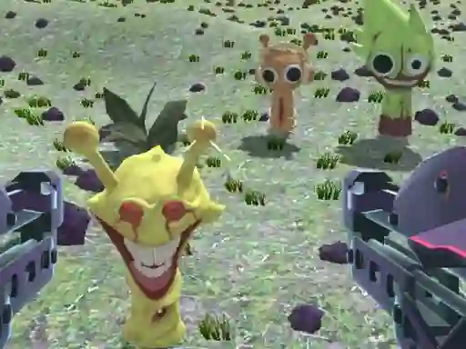 Spill Sprunki Island Survival Shooting online