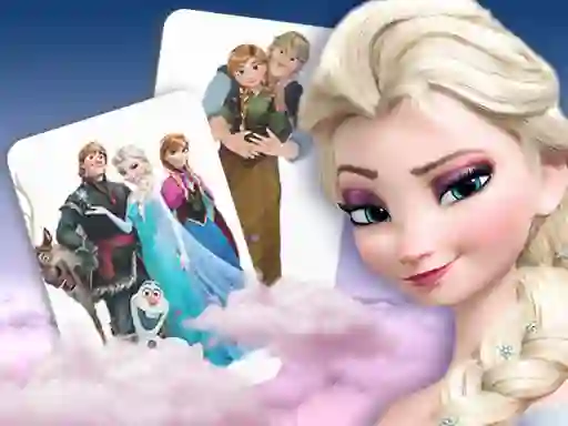 Spill Frozen Memory Card Match online
