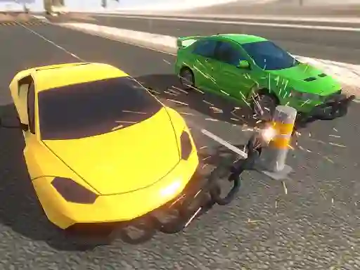 Spill Drive Chained Car 3D online