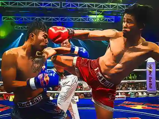Spill MuayThai Fighters Jigsaw online