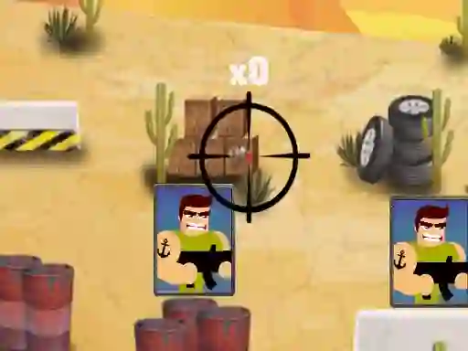 Spill 2D War Friends Shooting online