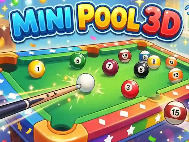 Spill Mini Pool 3D online