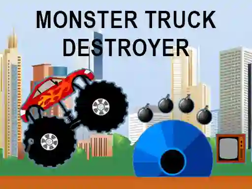 Spill Monster truck destroyer online