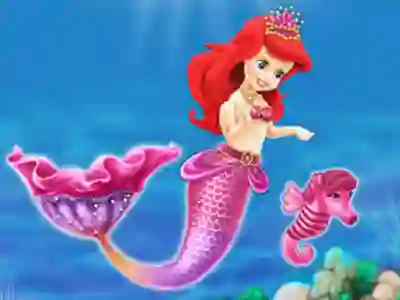 Spill Baby Mermaid Princess Dress Up online