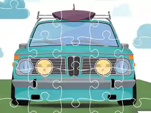 Spill Retro Cars Jigsaw online