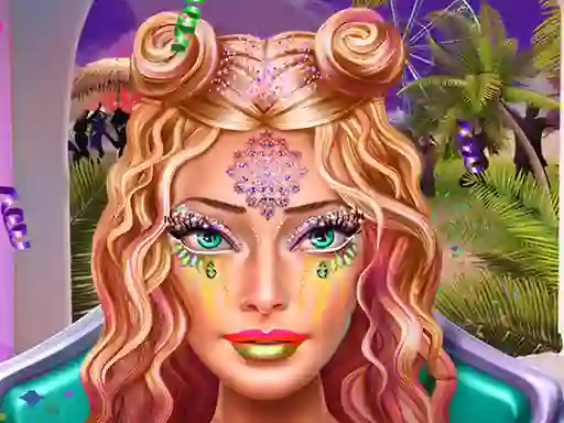 Spill Ellie Coachella Makeup online