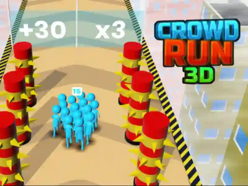Spill Crowd Run 3D online