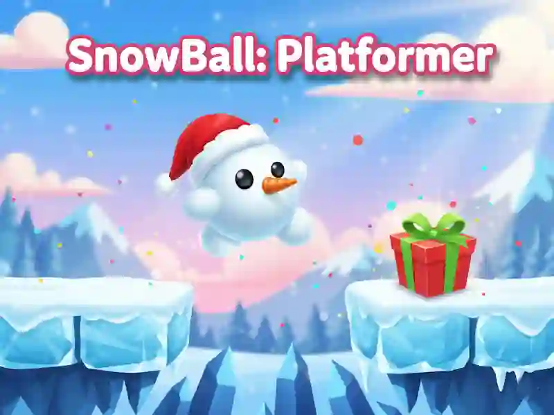 Spill SnowBall: Platformer online