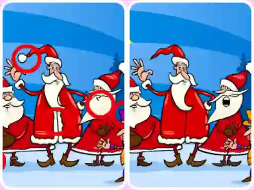 Spill Christmas Photo Differences-2 online