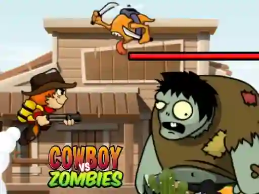 Spill Cowboy vs Zombies online