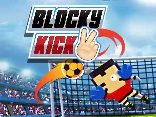 Spill Blocky Kick 2 online