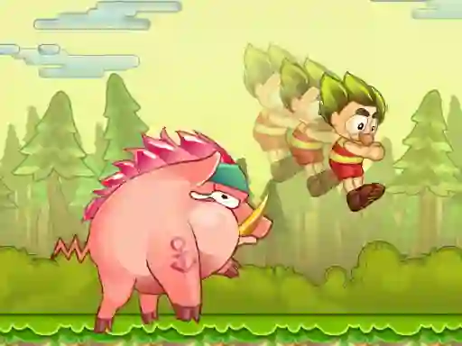 Spill Super Jungle run Adventure? online