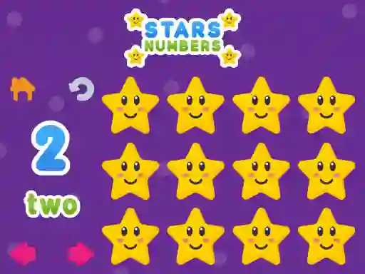 Spill Stars Numbers online