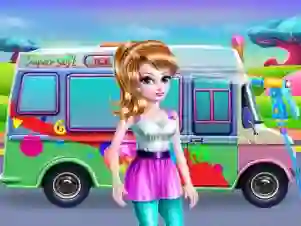 Spill Girly Ice Cream Truck Car Wash online