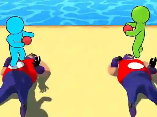 Spill Dodge Ball Jump online