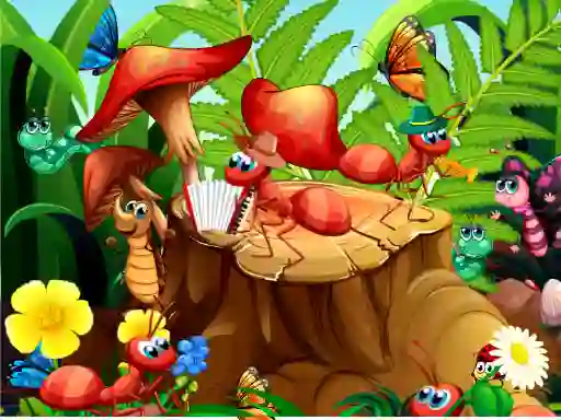 Spill Hidden Objects Insects online