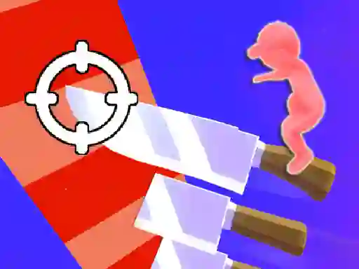 Spill Throw Knife 3D online