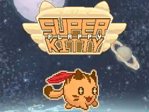 Spill Flappy Super Kitty online