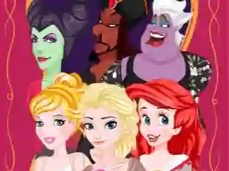 Spill Princess vs Villain Face Swap online