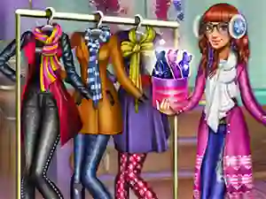 Spill Tris Winter Fashion Dolly Dress Up online