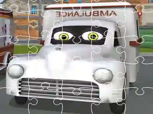 Spill Ambulance Trucks Jigsaw online