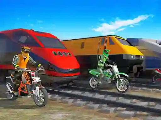 Spill Bike vs Train online